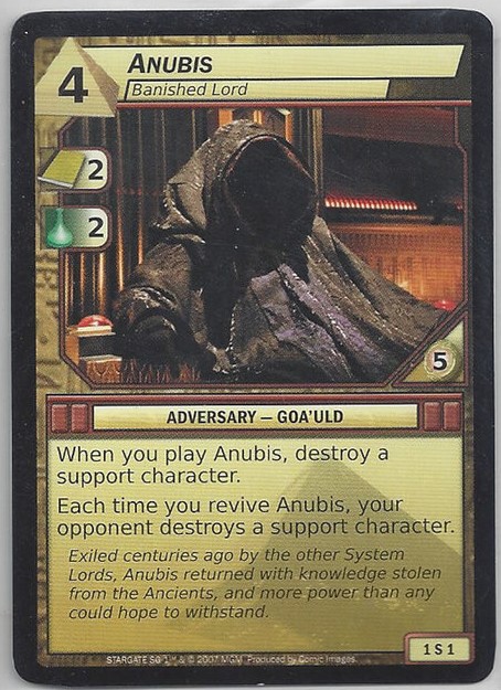 Anubis, Banished Lord